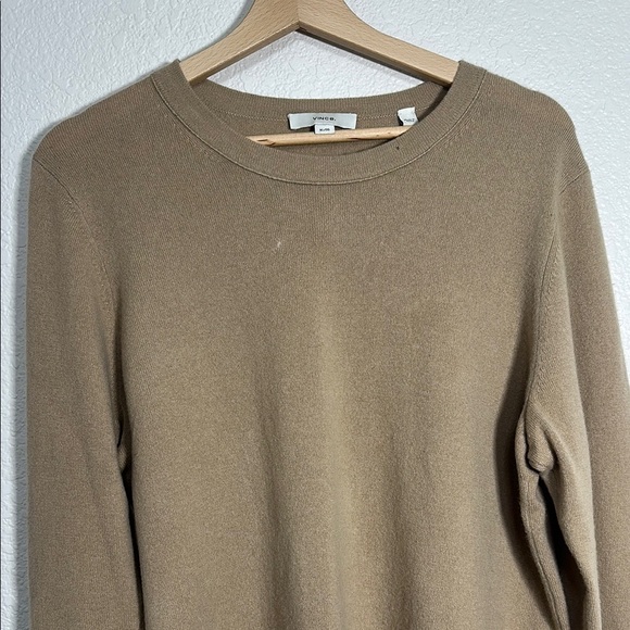 Vince Cashmere Tan Sweater XL - Picture 5 of 8